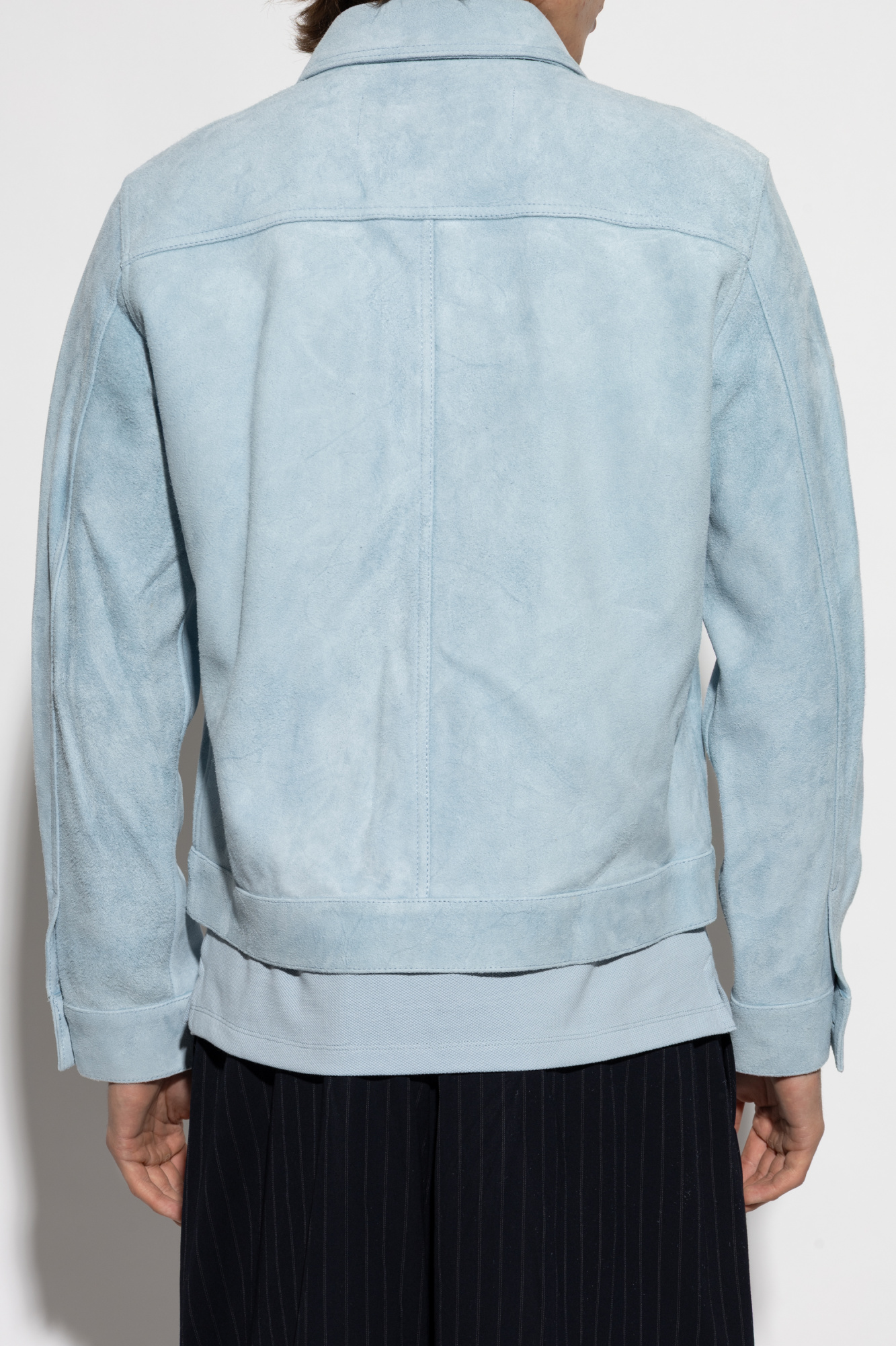 Ami Alexandre Mattiussi Suede jacket | Men's | Vitkac